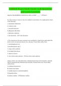 USMLE Exam Study Guide with Questions and correct answers